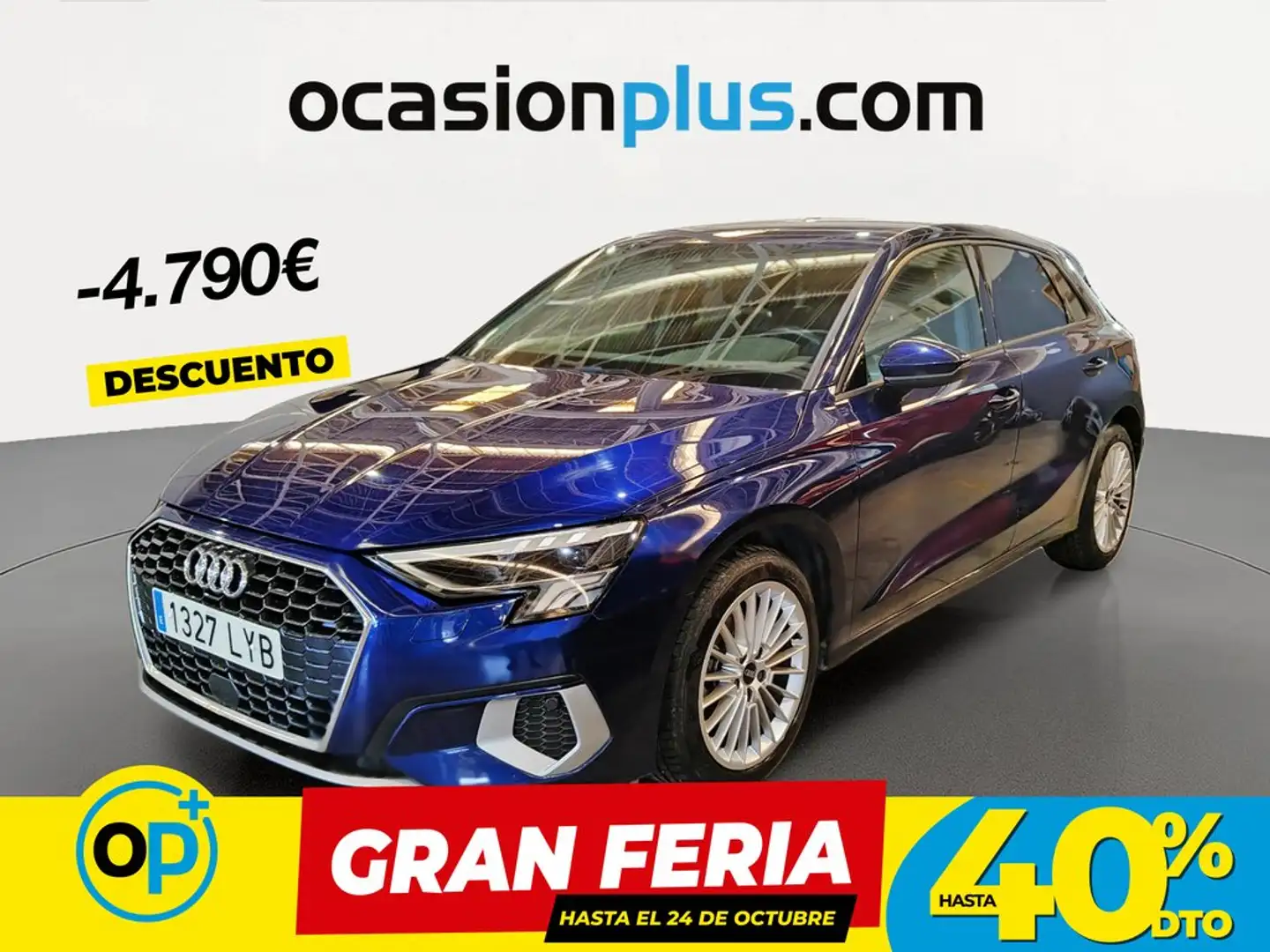 Audi A3 Sportback 30TDI Advanced Azul - 1