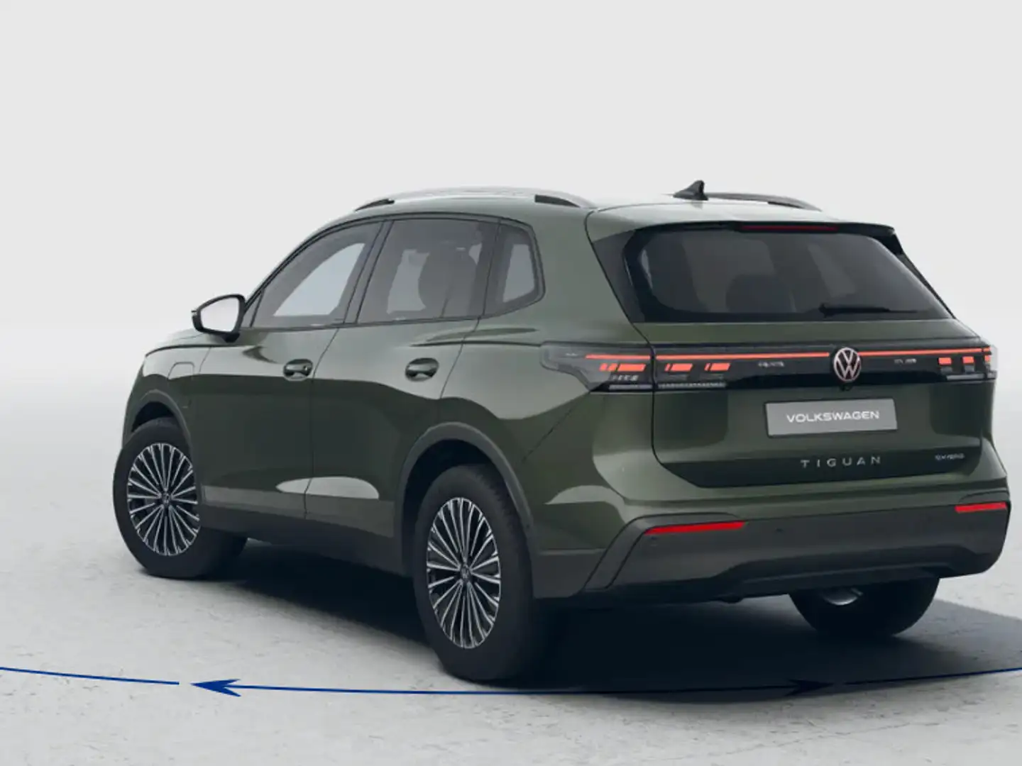 Volkswagen Tiguan Life Edition 1.5 eHybrid 204 pk 6 versn. DSG · Com Grün - 2