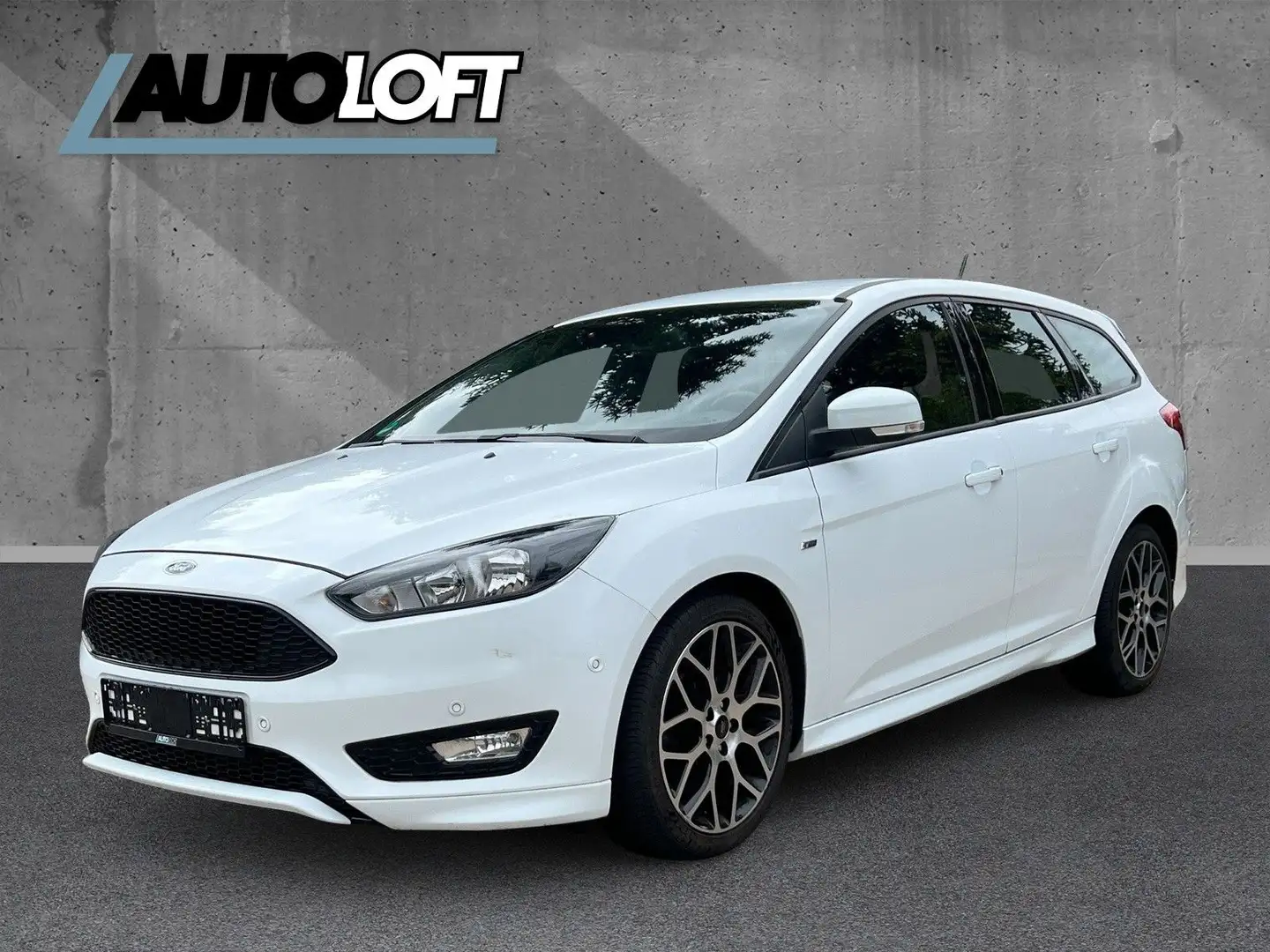 Ford Focus Turnier ST-Line ZAHNRIEM NEU/PDC/1Hand/TEM Blanc - 1