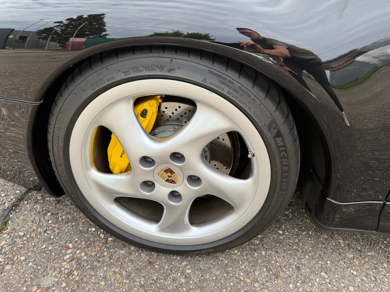 Porsche 993 911/ 993 Turbo*C00 WLS2 COC: 911Turbo S*BRD MJ98 Unfallfrei KW Gewinde schwarz uni, foto 8