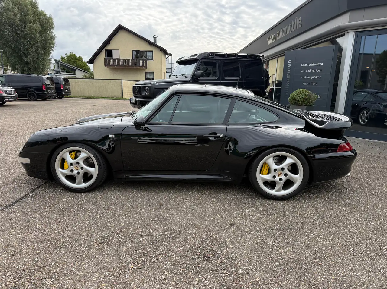 Porsche 993 911/ 993 Turbo*C00 WLS2 COC: 911Turbo S*BRD MJ98 Unfallfrei KW Gewinde schwarz uni, foto 2