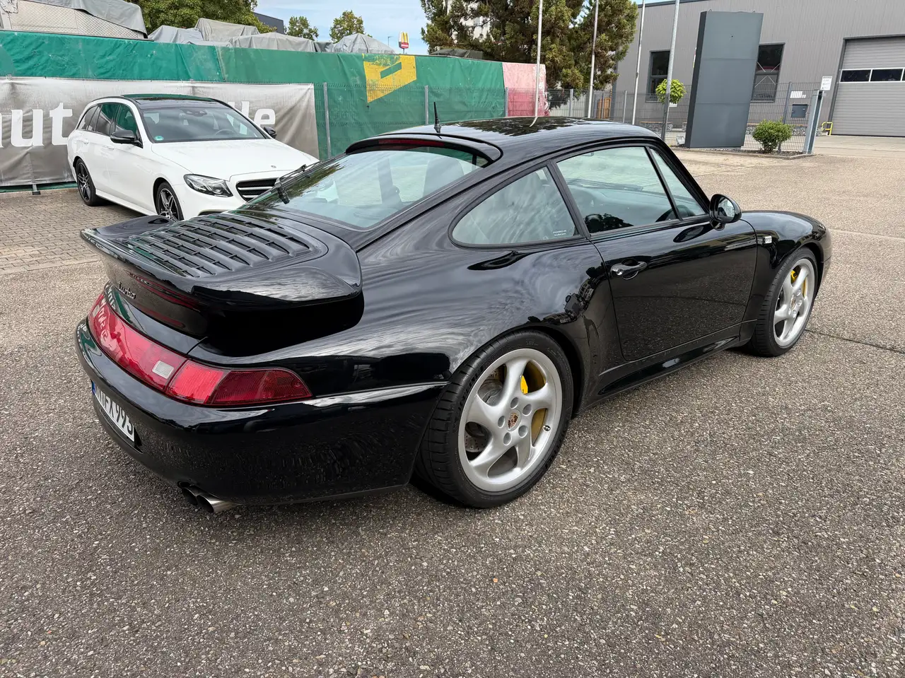 Porsche 993 911/ 993 Turbo*C00 WLS2 COC: 911Turbo S*BRD MJ98 Unfallfrei KW Gewinde schwarz uni, foto 4