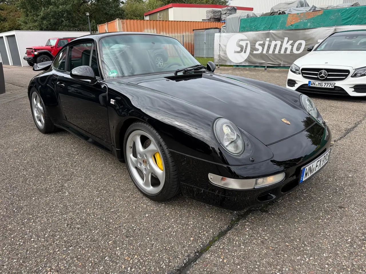 Porsche 993 911/ 993 Turbo*C00 WLS2 COC: 911Turbo S*BRD MJ98 Unfallfrei KW Gewinde schwarz uni, foto 6