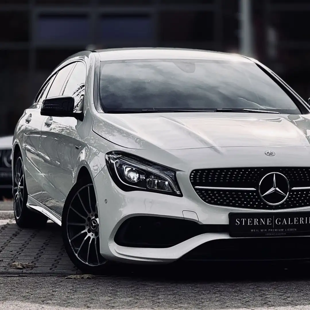 Mercedes-Benz CLA 180 AMG-LINE/TEMPO/RÜCKFAHRK/AMBIENT LED Blanc - 1