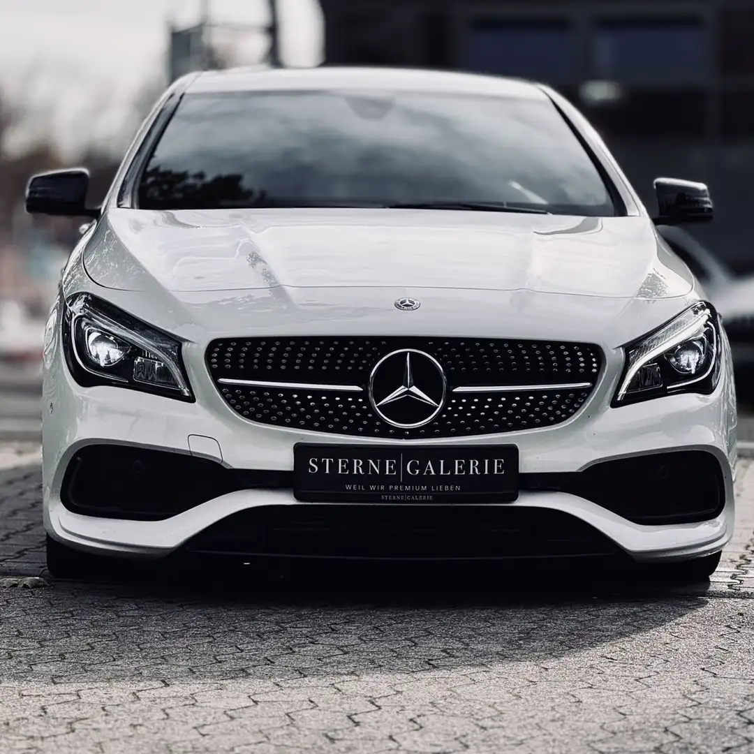 Mercedes-Benz CLA 180 AMG-LINE/TEMPO/RÜCKFAHRK/AMBIENT LED Blanc - 2