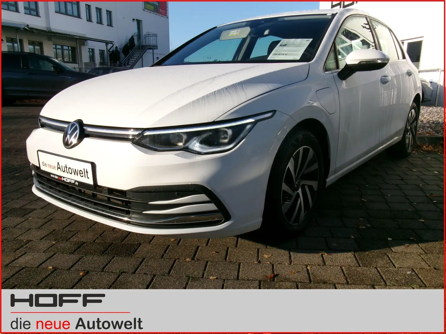 Volkswagen Golf VIII 1.4 eHybrid Style Navi ACC AHK SHZ APP DAB+ Weiß - 2