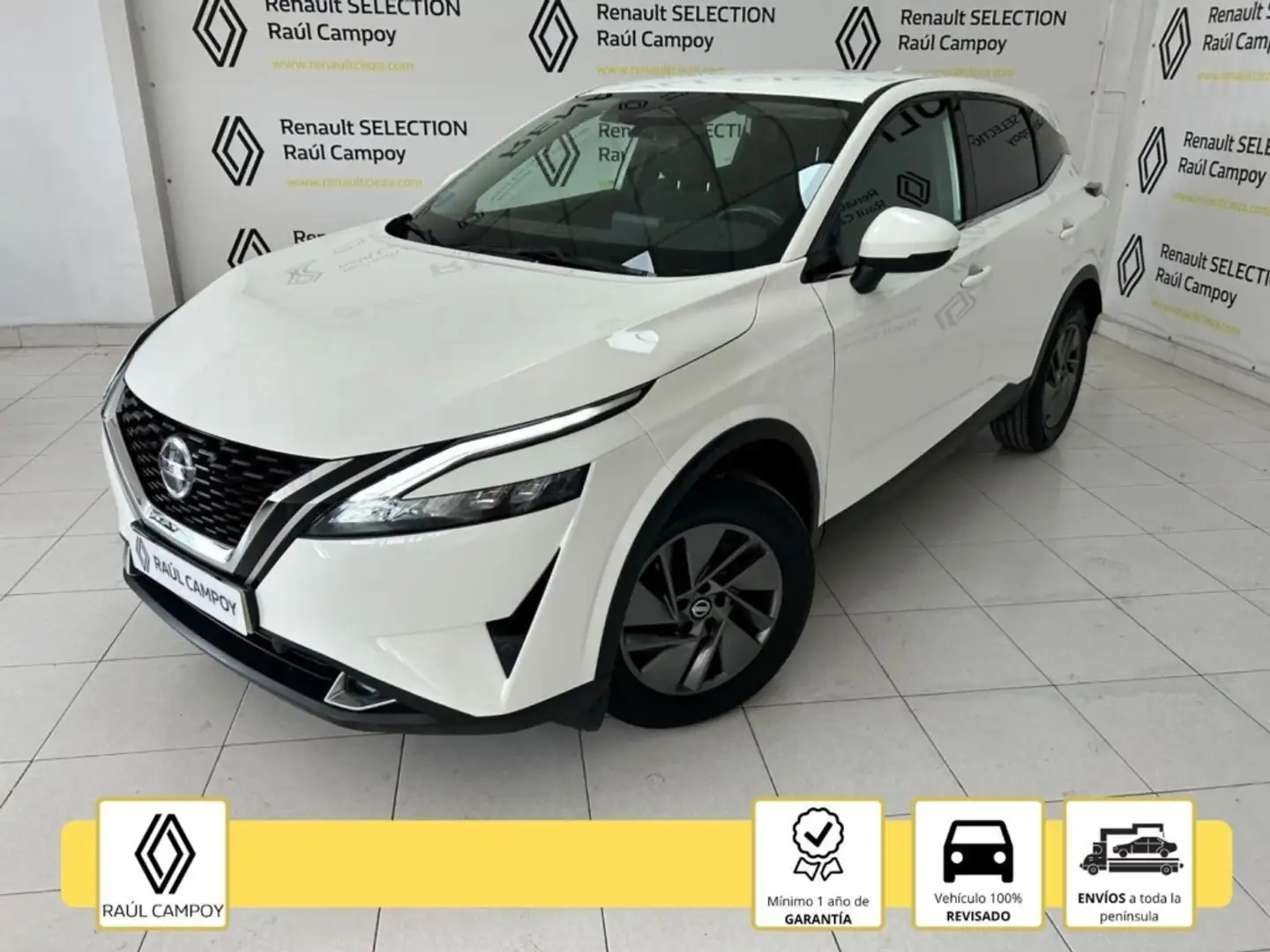 Nissan Qashqai 1.3 DIG-T Acenta 4x2 103kW Blanco - 1