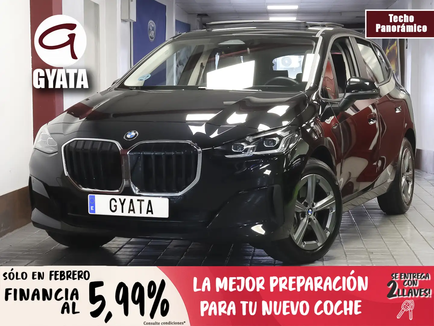 BMW 218 218iA Active Tourer 100kW Negro - 1