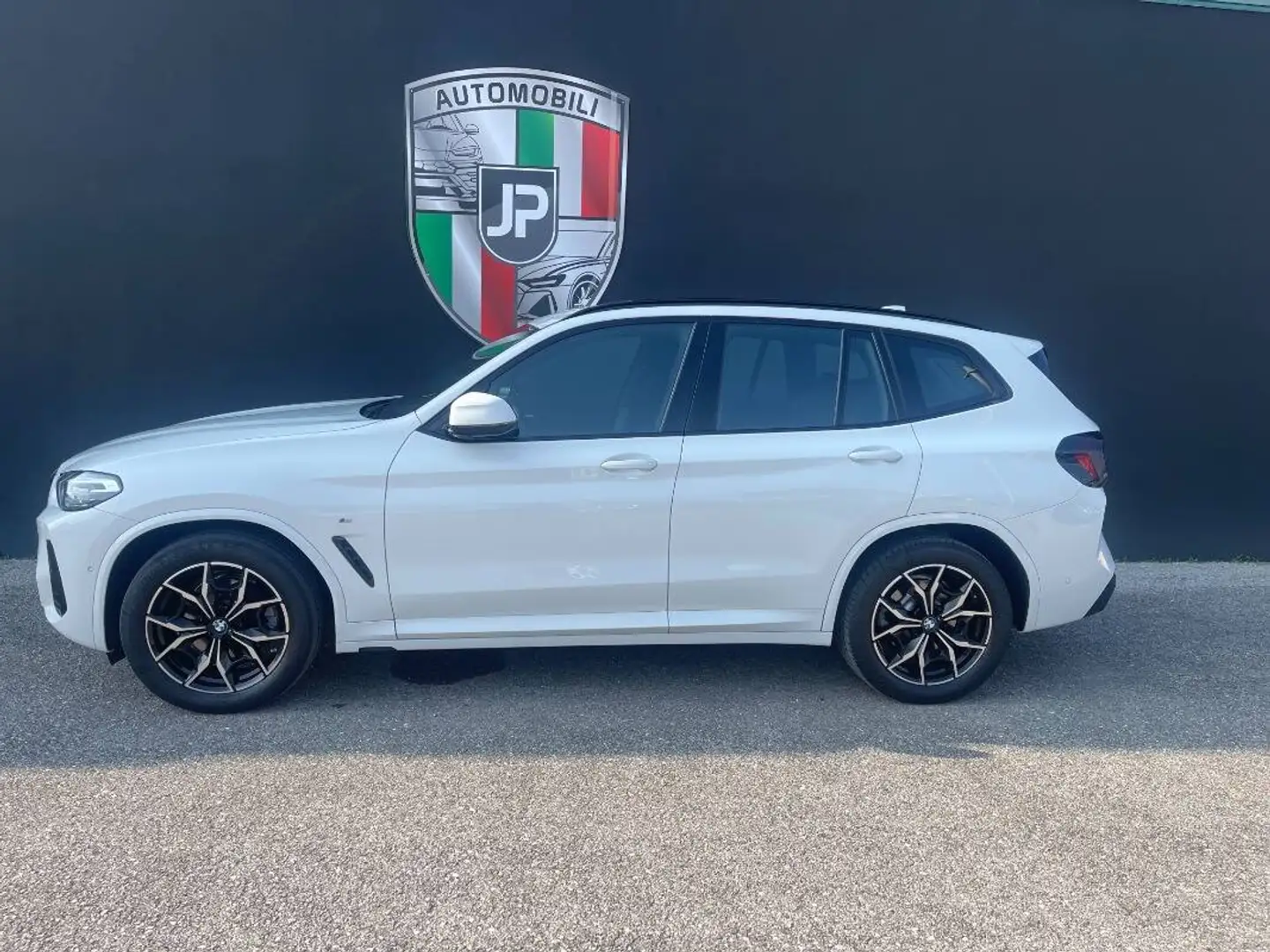 BMW X3 Xdrive20d mhev 48V Msport auto Weiß - 2