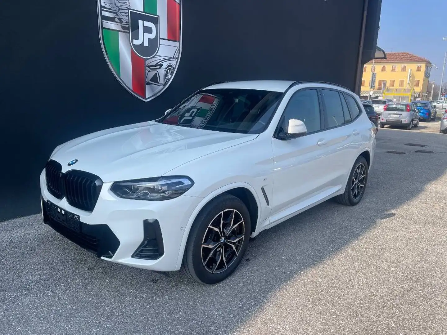 BMW X3 Xdrive20d mhev 48V Msport auto Weiß - 1
