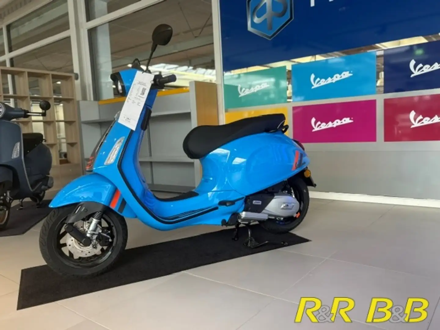 Vespa Sprint 125 i.e. S E5+ AT ALU+ABS+LED+USB+GARANTIE Blu/Azzurro - 2