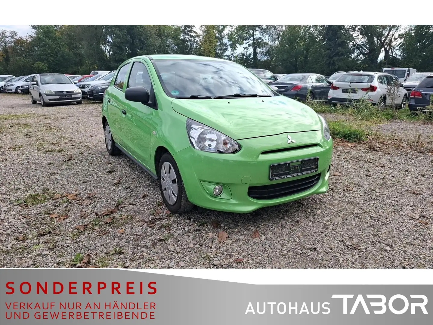 Mitsubishi Space Star Star 1.0 Klassik Kollektion Klima el.FH Grün - 2