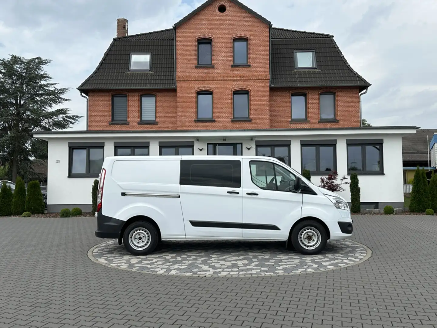 Ford Transit 290 L2 Lang Doka Mixto SHZ AC PDC 5 Sitz Wit - 1