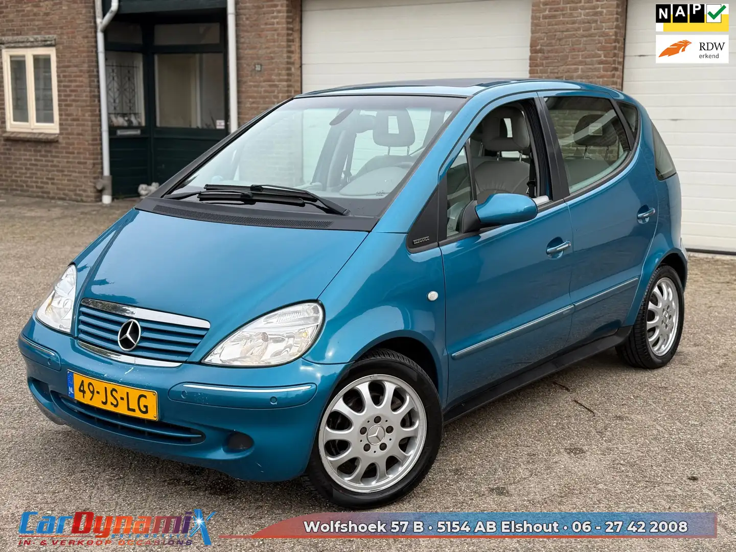 Mercedes-Benz A 190 Elegance Lang | Autom. | Leder | NAP | Stoelvw. | Azul - 1