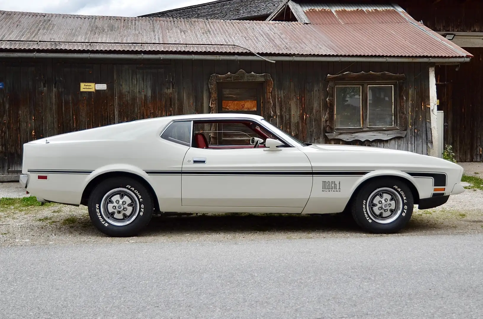 Ford Mustang MACH 1   V8 Weiß - 2