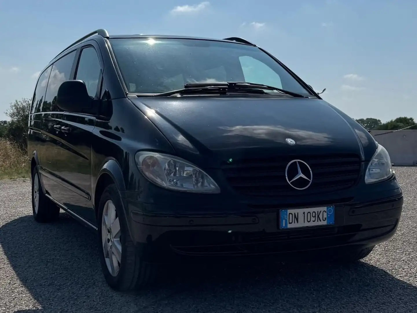 Mercedes-Benz Viano Viano 3.0 cdi V6 Ambiente Narnia L auto Nero - 1