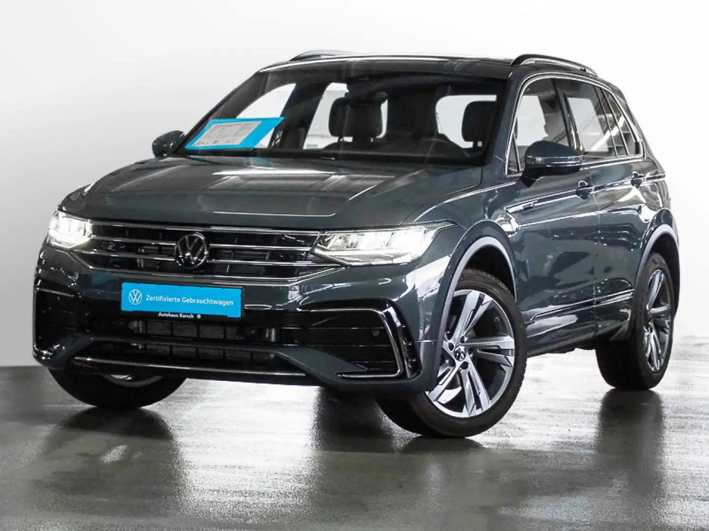 Volkswagen Tiguan 2.0 TDI DSG R-Line AHK, NAVI, KAMERA, LED Grau - 2