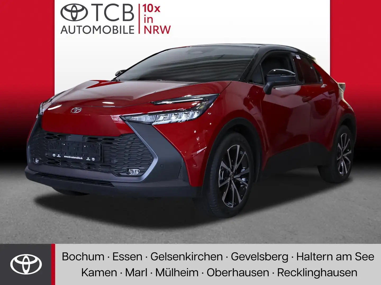 Toyota C-HR 1.8 Hybrid Teamplayer SHZ PDC KLIMA Roşu - 1