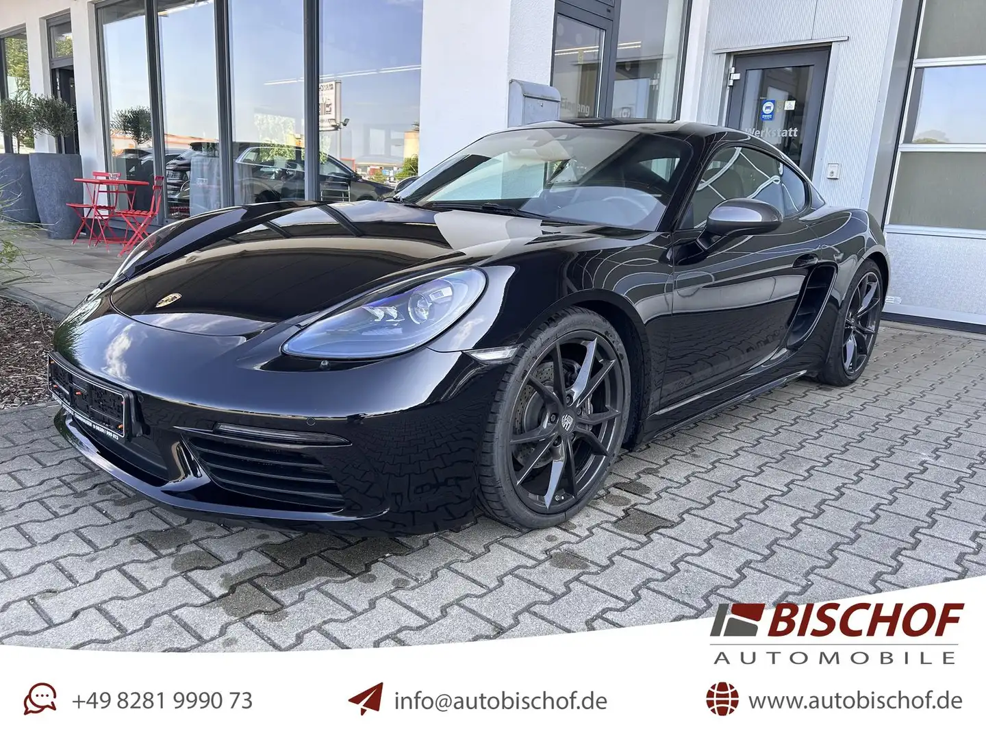 Porsche Cayman T PDLS PASM PCM DAB Chrono Black Nero - 1