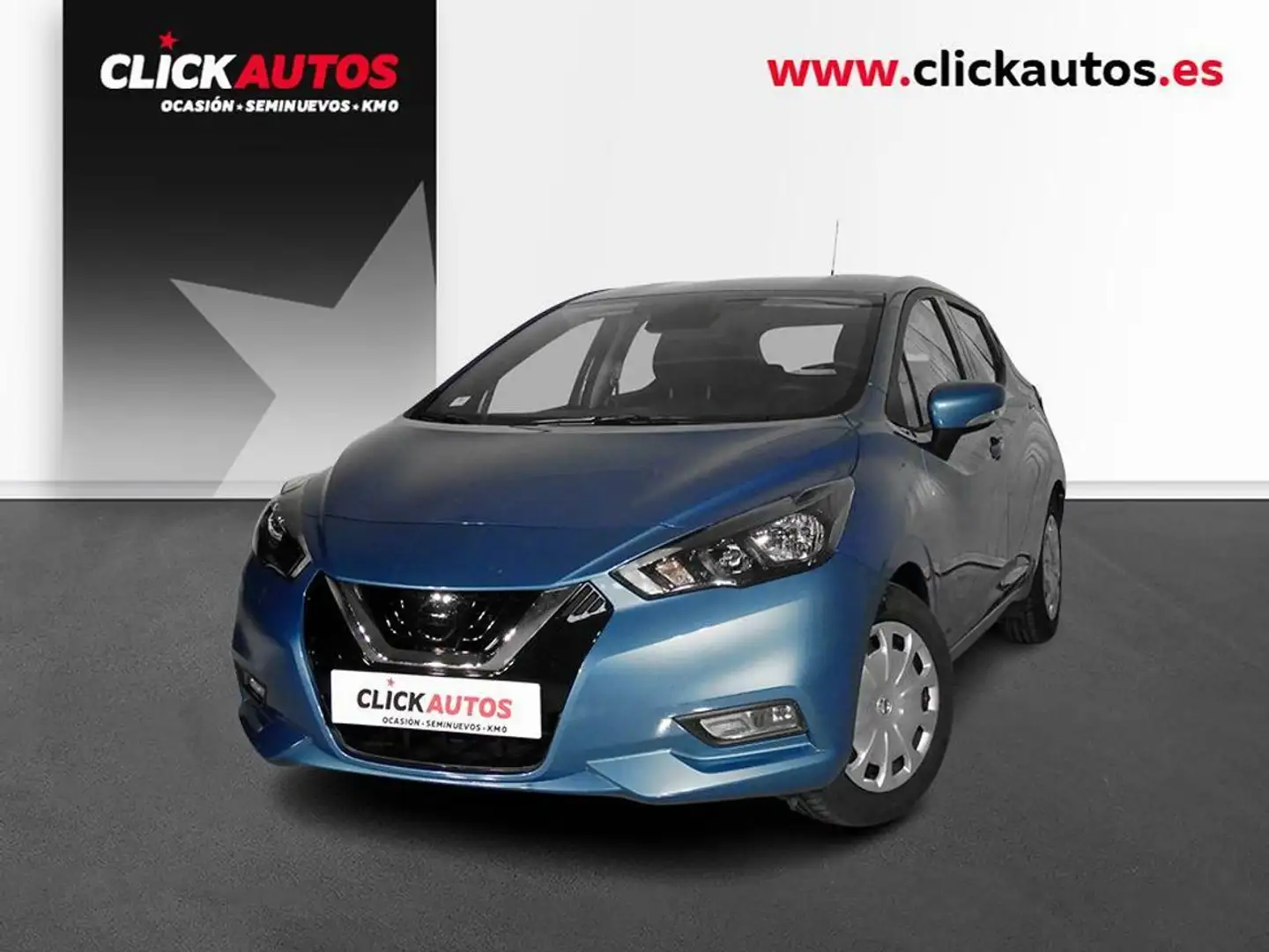 Nissan Micra IG-T Acenta 92 Blauw - 1