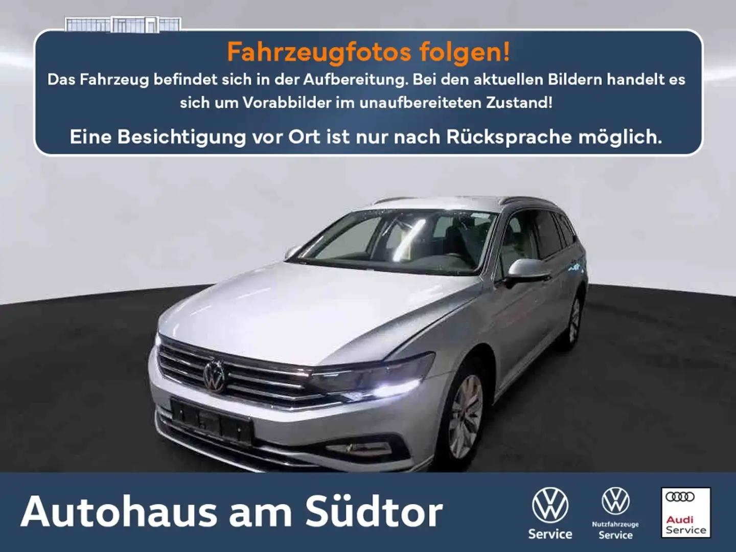 Volkswagen Passat Variant Business 2.0 TDI DSG | LED RFK Argent - 1