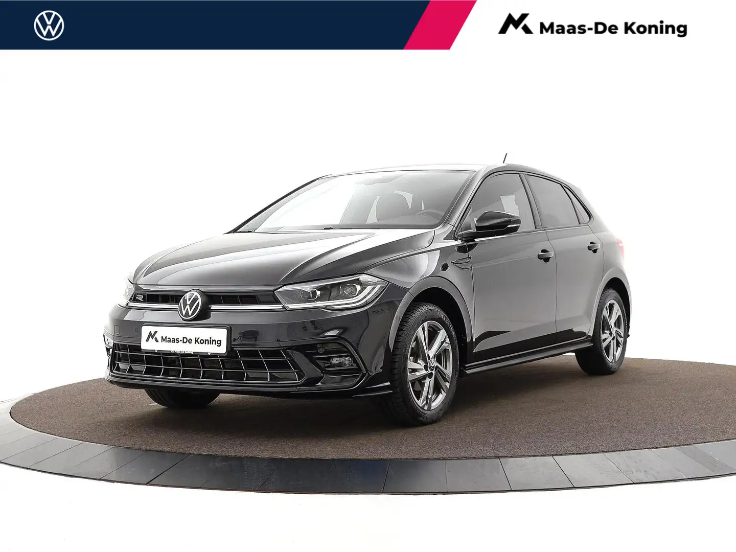 Volkswagen Polo 1.0 TSI 95pk R-Line · Apple/Android Car Play · P-S Noir - 1