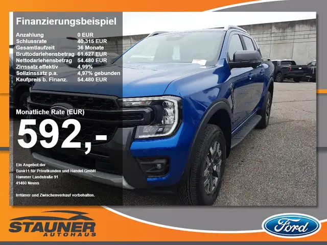 Ford Ranger DOKA Wildtrak 2.3l PHEV LED 360°Kamera