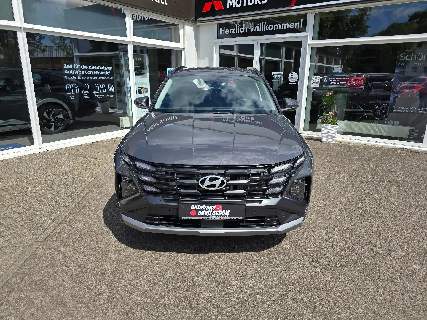 Hyundai TUCSON FL 1.6 T-GDI 160 PS 48V 7-DCT 2WD SELECT Gris - 2