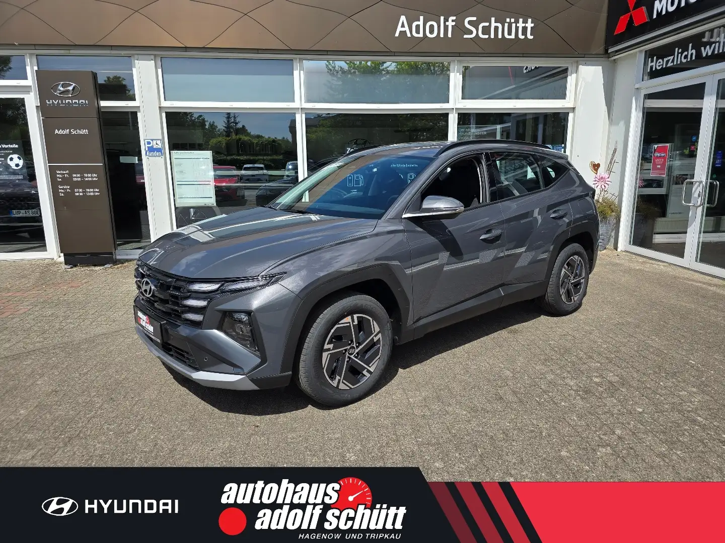 Hyundai TUCSON FL 1.6 T-GDI 160 PS 48V 7-DCT 2WD SELECT Gris - 1