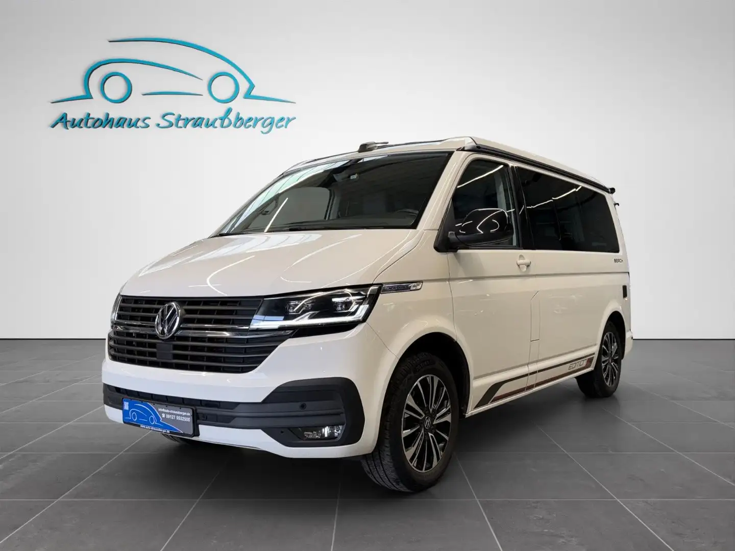 Volkswagen T6 California Beach ACC Sthz Shz Rfk Navi PDC Blanc - 2