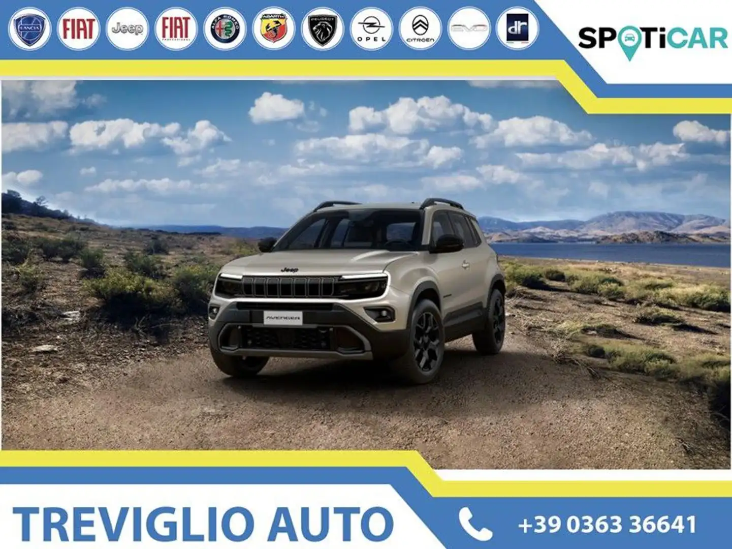 Jeep Avenger 1.2 Turbo 145 CV MHEV 4xe Upland Beige - 1