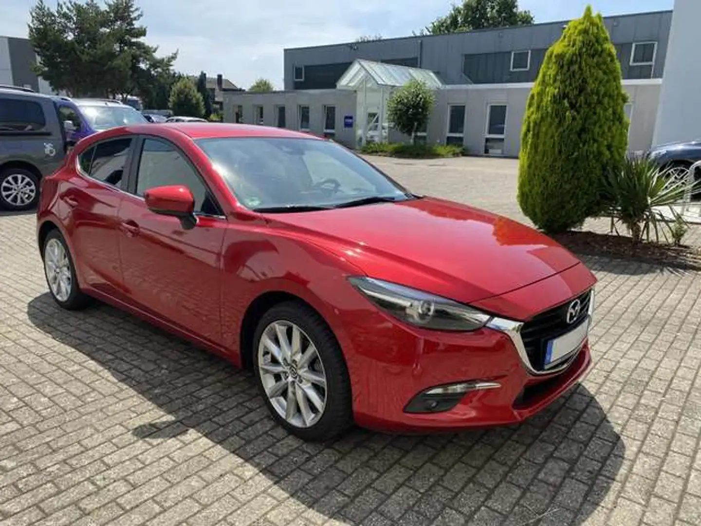 Mazda 3 SKYACTIV-G 120 Sports-Line NAVI+LED+KAMERA+BOSE Rot - 1
