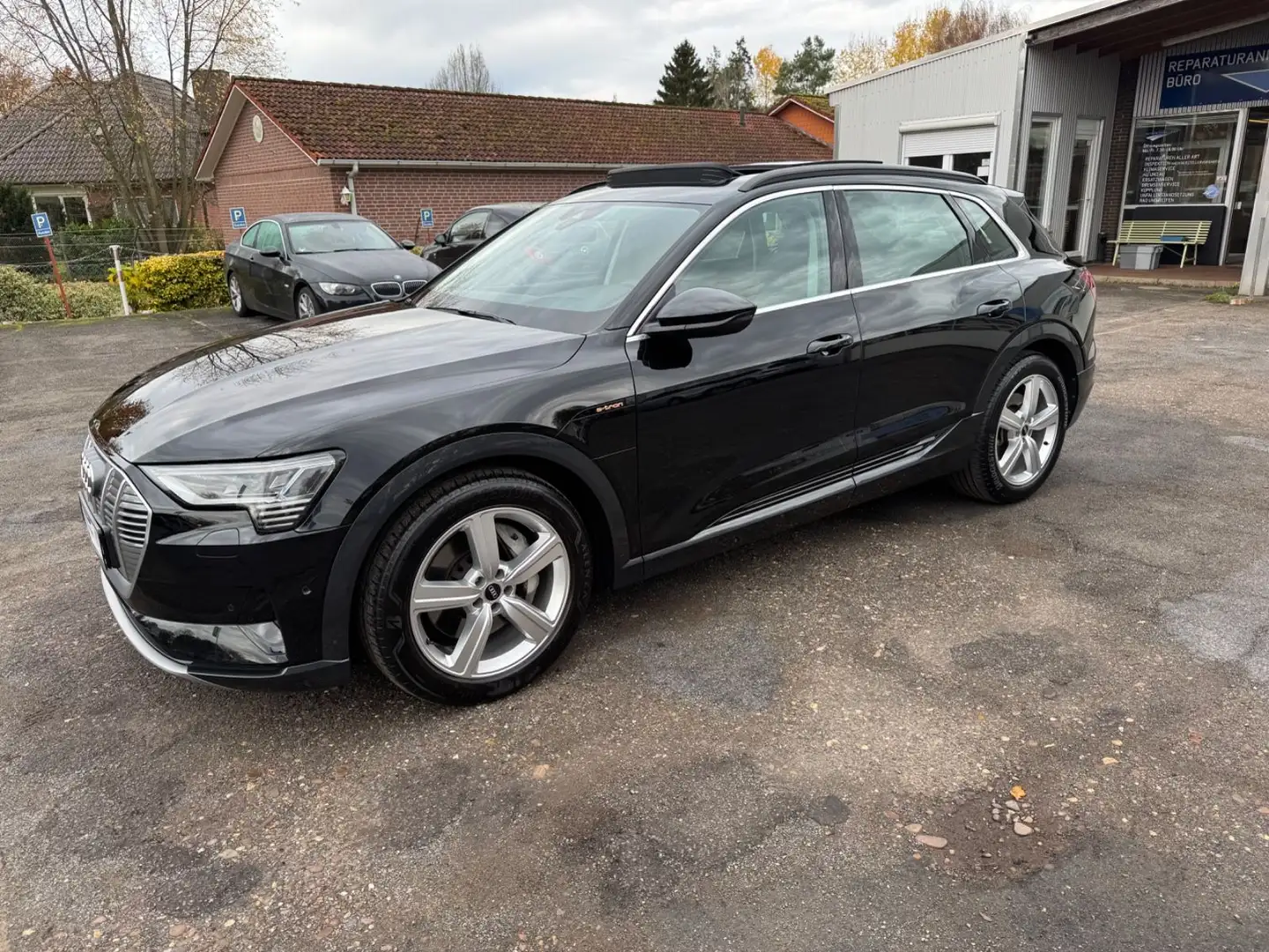 Audi e-tron 55 q Nachtsicht/TV/Pano/Digital Matrix Schwarz - 1