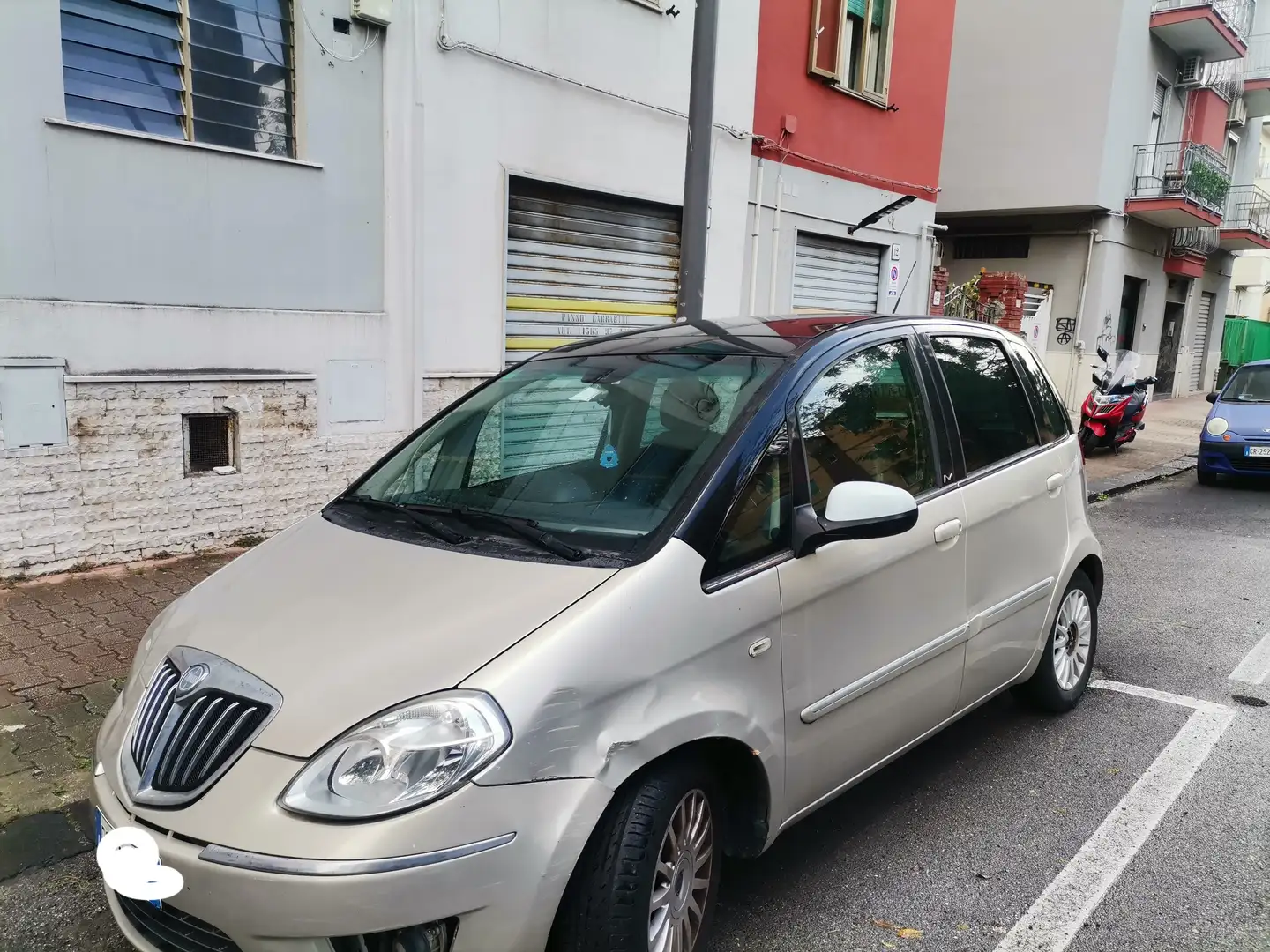 Lancia MUSA 1.4 16V start e stop  mod. Platino bicolor Beige - 2