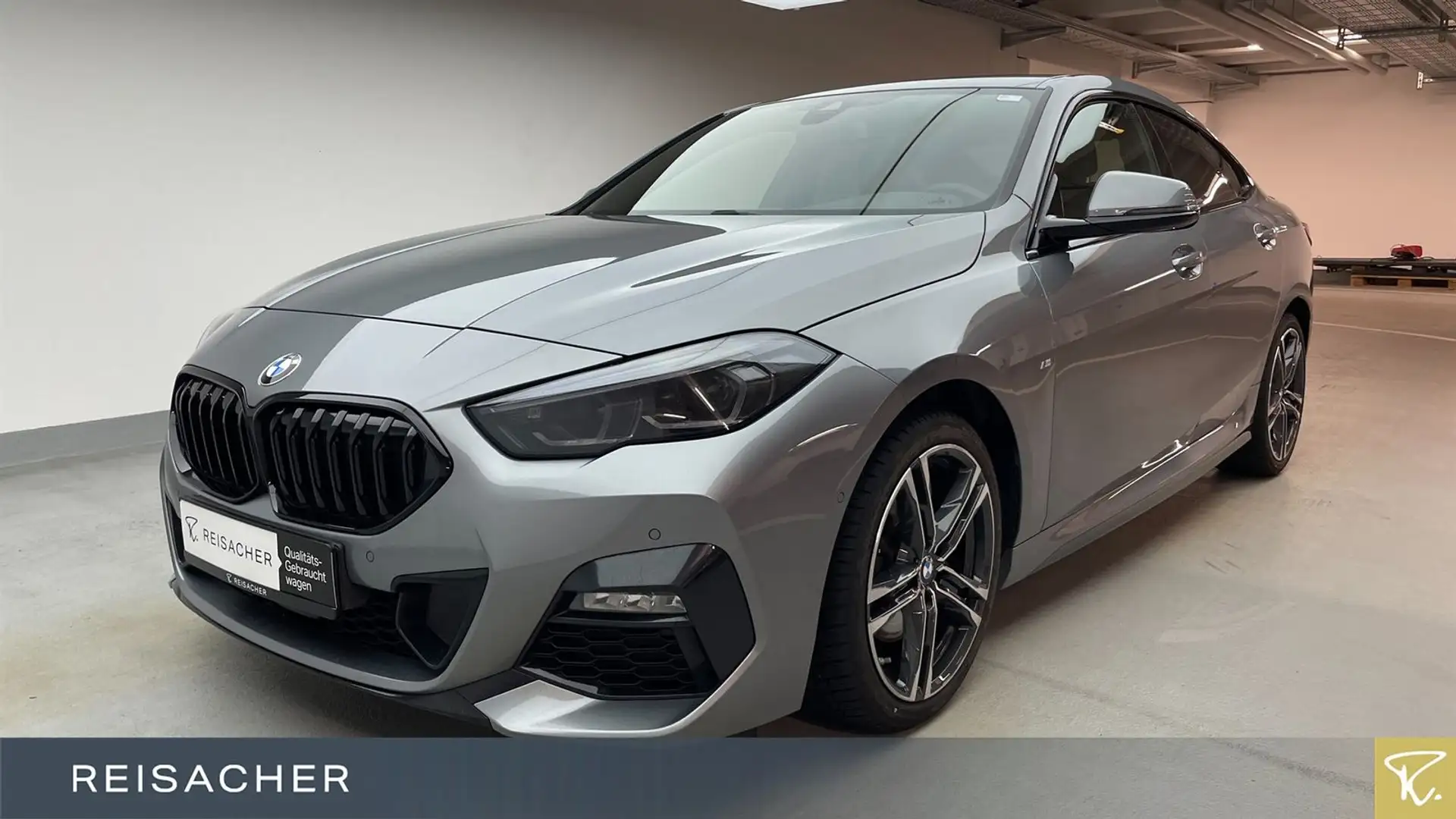 BMW 218dA Gran Coupe M-Sport LCProf adaptLED SSV Key Grau - 1