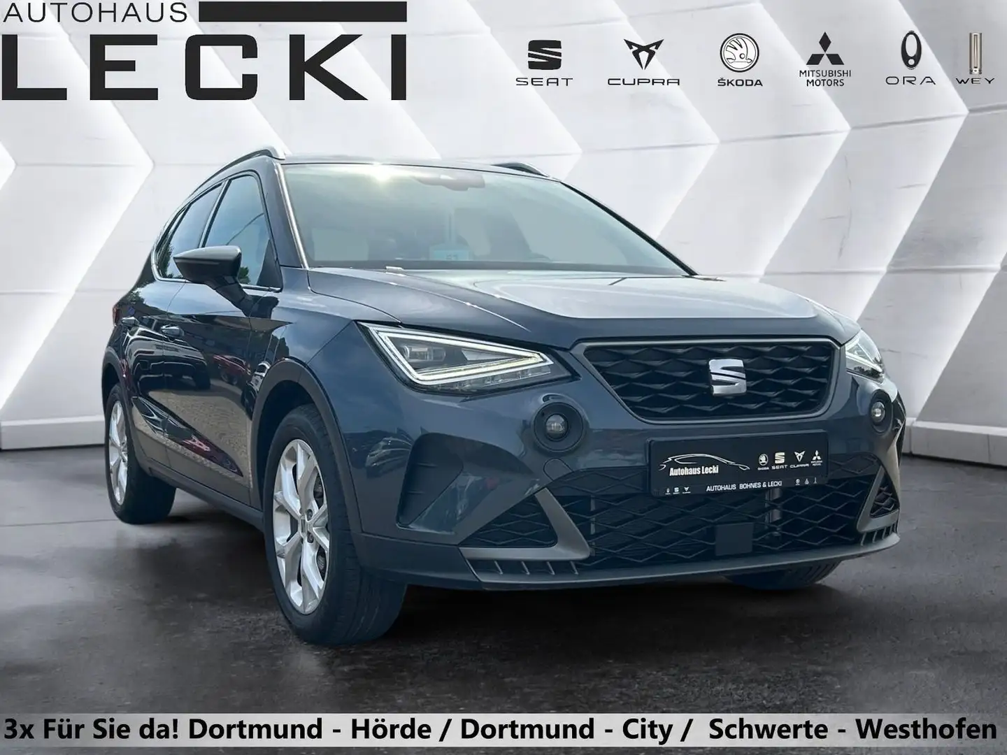SEAT Arona FR 1.0 TSI *VOLL-LED*CARPLAY*PDC*5J-GARANTIE*ACC Szary - 1