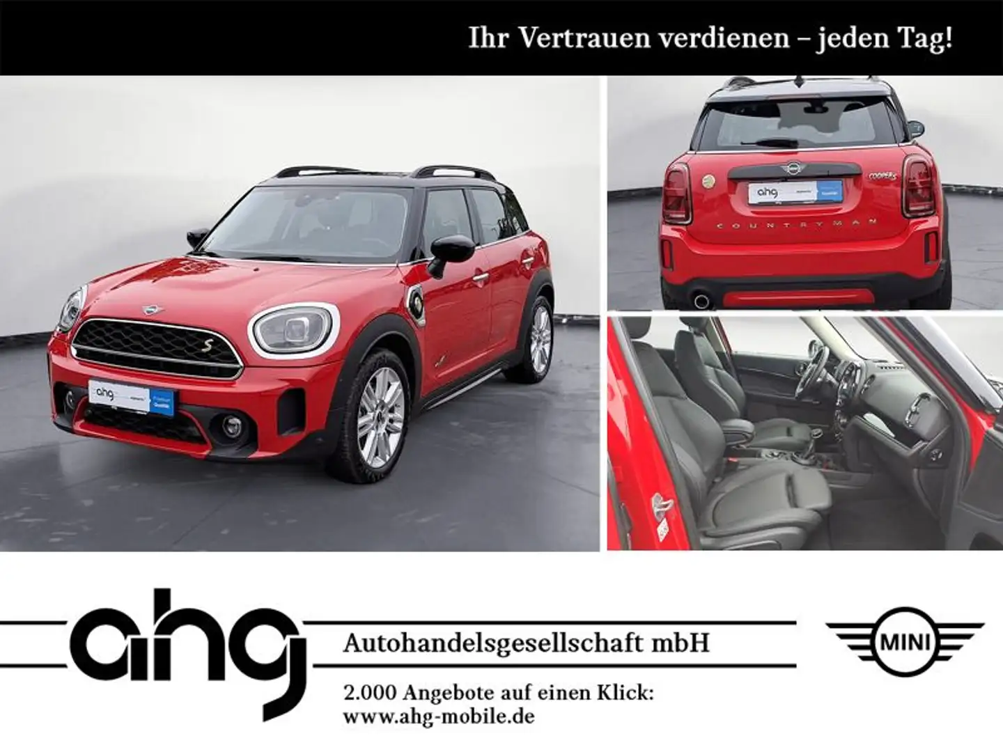 MINI Cooper SE Countryman Cooper SE. ALL4 Countryman *PremiumPlus*Navi*LED Rot - 1