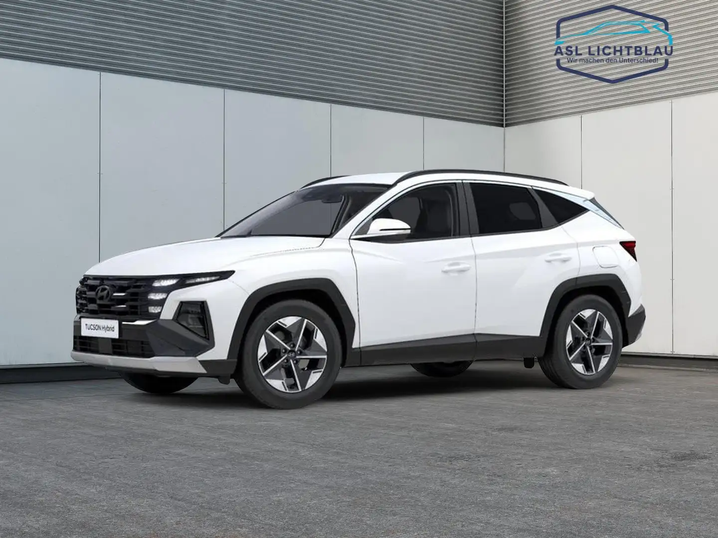 Hyundai TUCSON FL HEV 1.6 T-GDi 6-AT 2WD TREND Krell Sound Sys... Weiß - 2