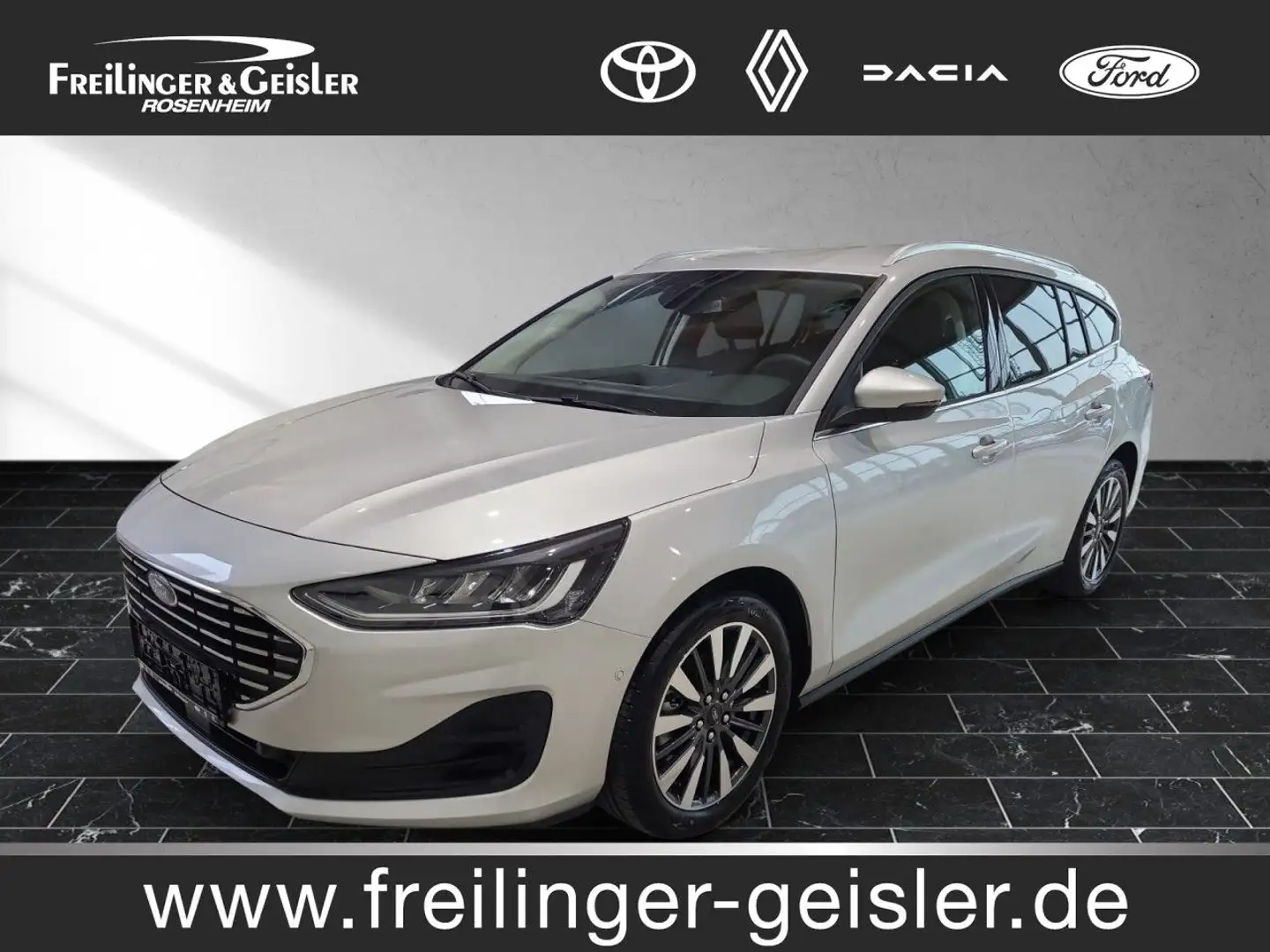 Ford Focus Titanium X Bluetooth Navi LED Klima Silber - 1