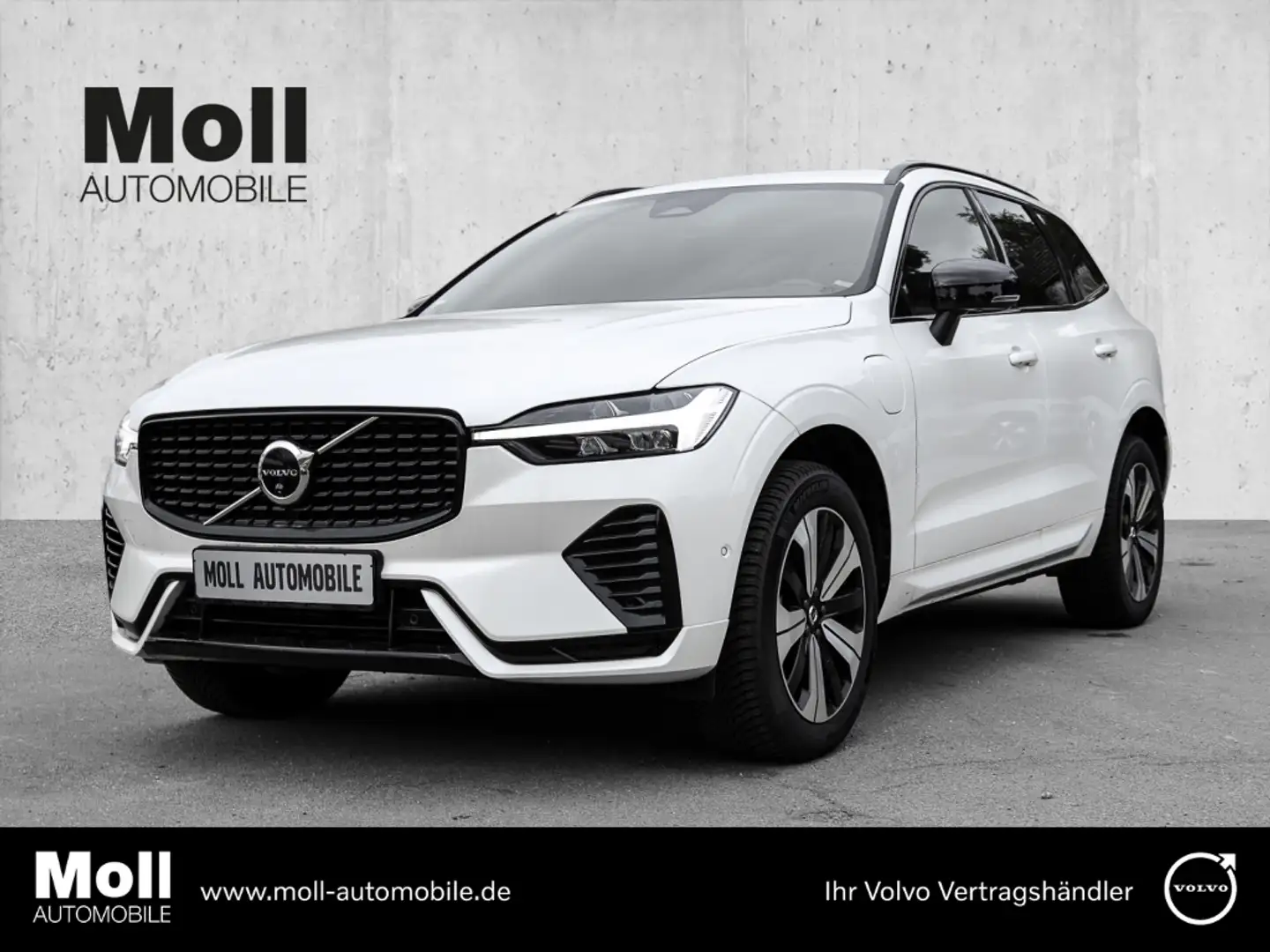 Volvo XC60 Plus Dark Recharge Plug-In Hybrid AWD T6 Twin Engi Weiß - 1