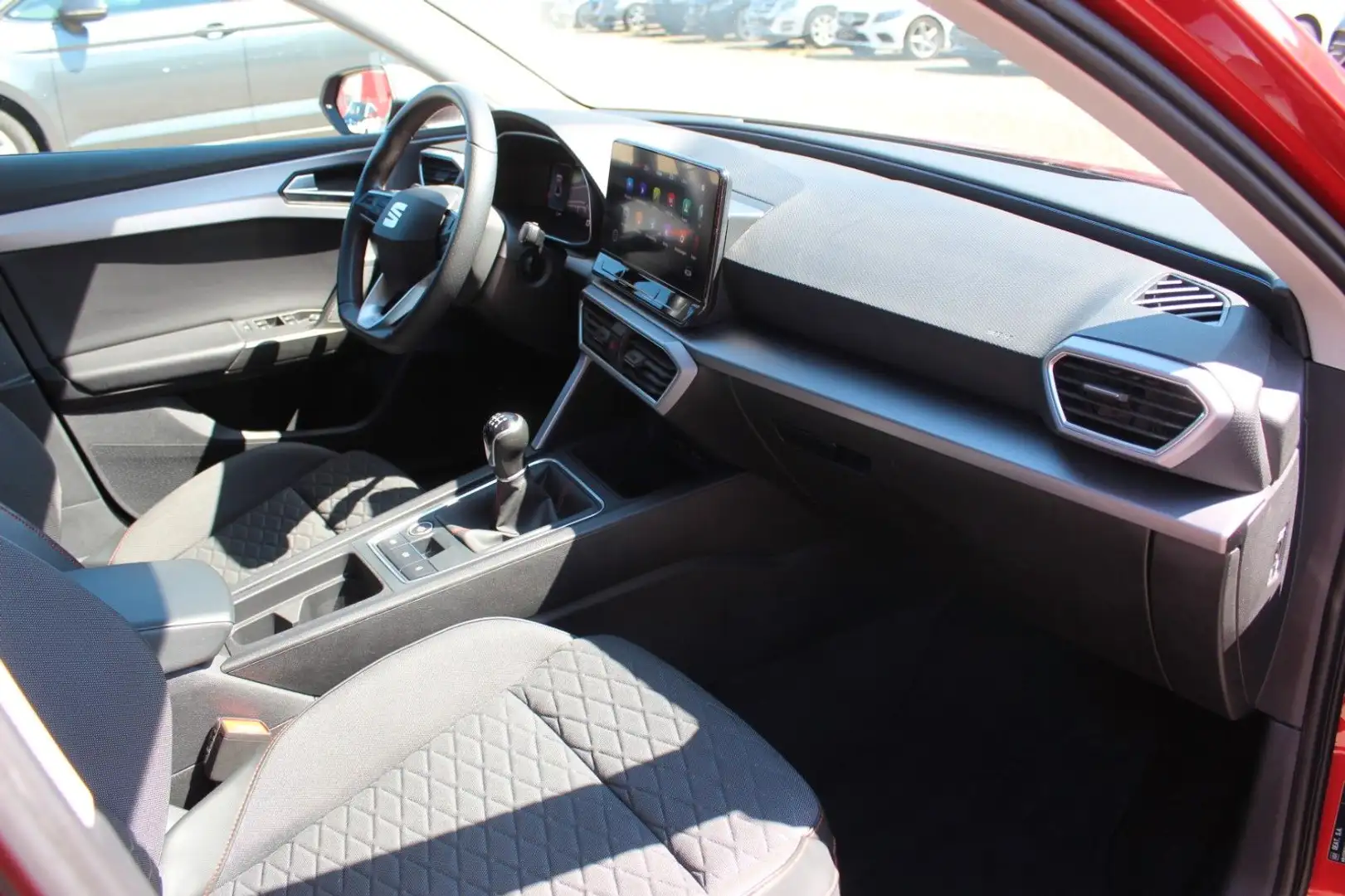 SEAT Leon FR 1.5*8-fach*NAVI*LED*Apple+Android*ACC Rot - 2