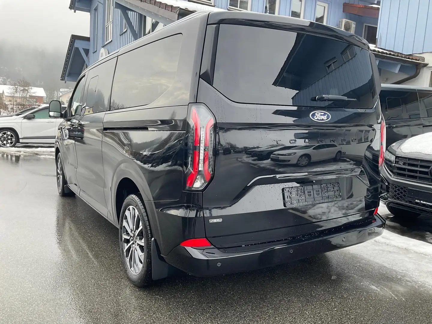 Ford Tourneo Custom L2 2.5 PHEV Titanium X, Leder, 8-Sitzer, B&O, e... Schwarz - 2