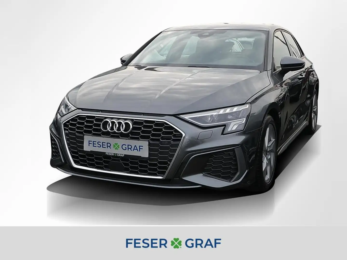 Audi A3 35 TFSI 2x S line LED Navi Rüka Grau - 1