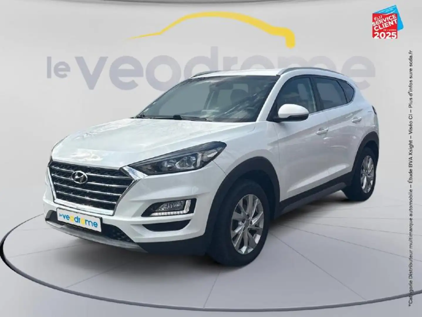 Hyundai TUCSON 1.6 CRDI 115ch Creative Sieges chauf GPS Blanco - 1