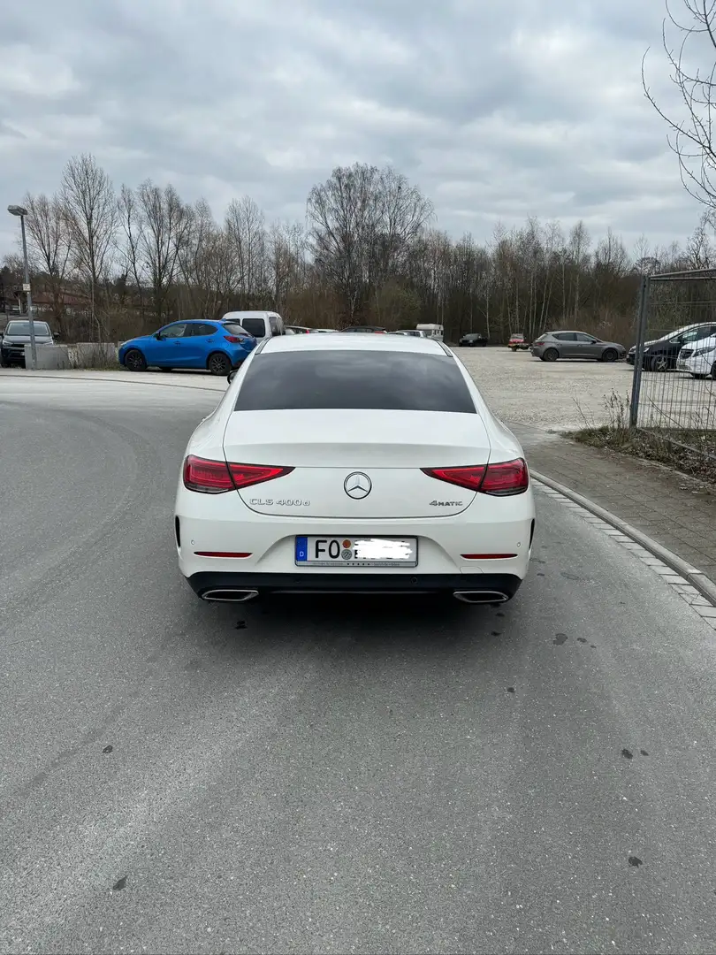 Mercedes-Benz CLS 400 d 4Matic 9G-TRONIC AMG Line Weiß - 2