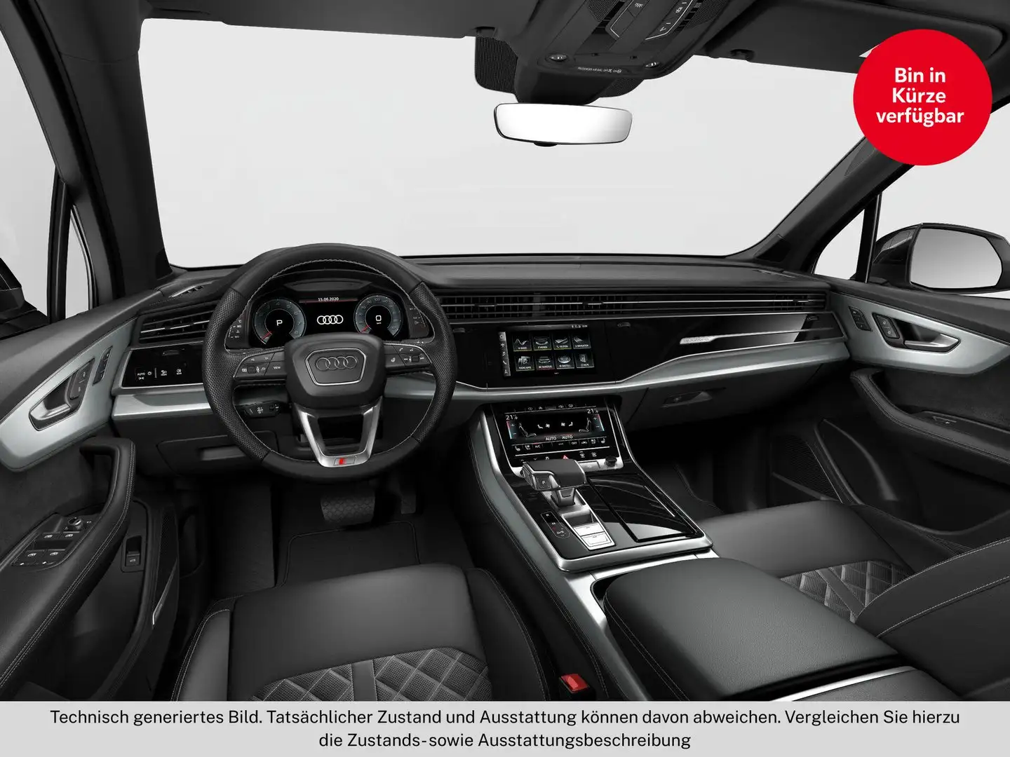 Audi Q7 60 TFSI e quattro S line Grau - 2