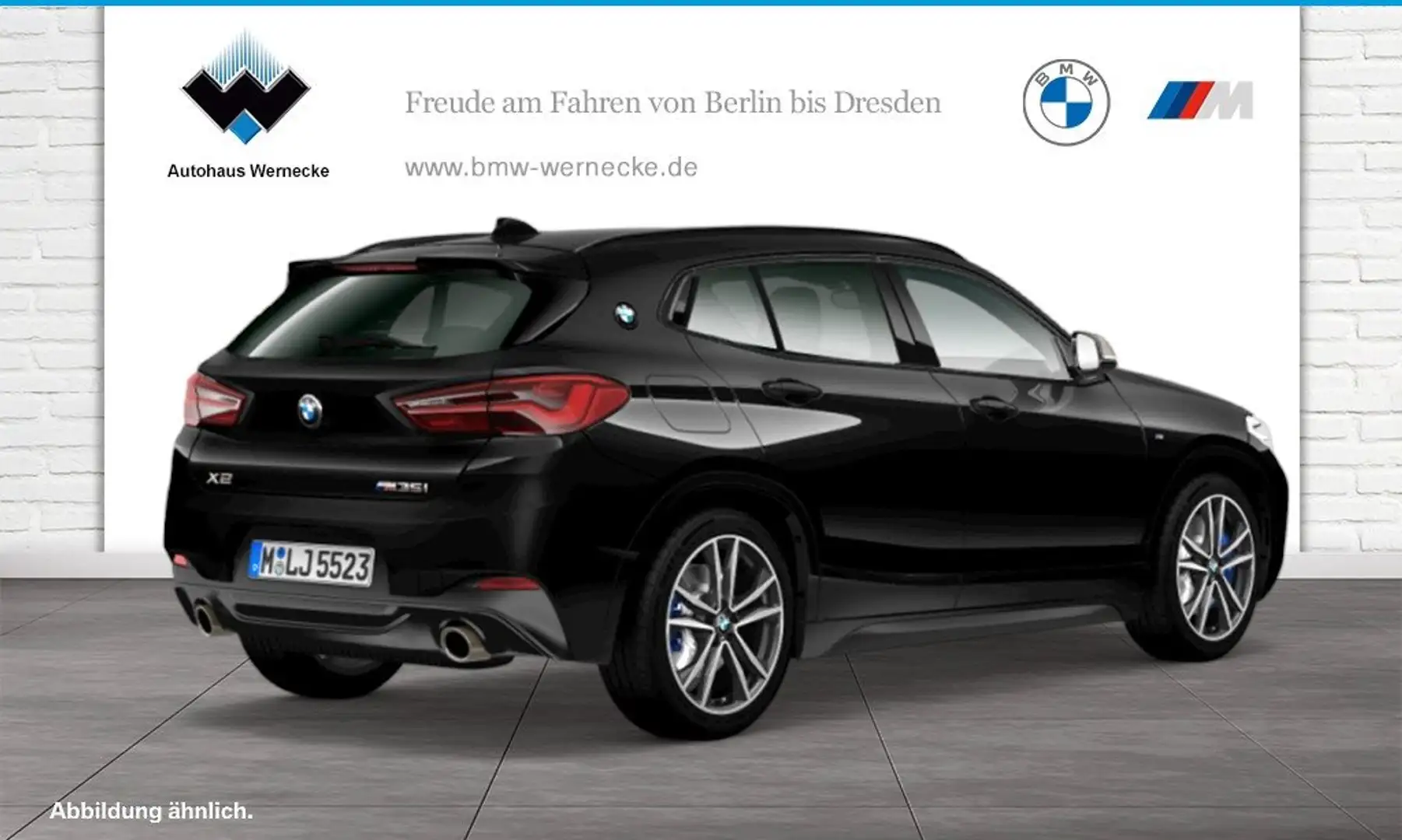 BMW X2 M 35i DAB LED Navi Tempomat Parkassistent Shz Schwarz - 2