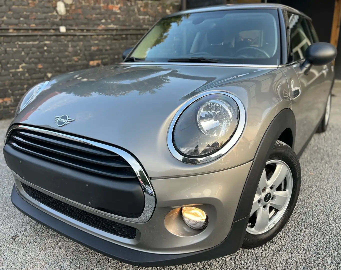 MINI One 1.5 OPF ( 9.008 € HTVA ) CLIM + CAR-PASS + NAVI Gris - 1