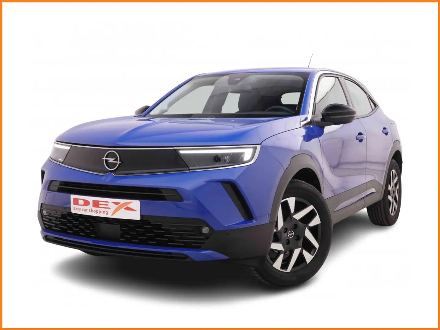Opel Mokka 1.2 T 136 Elegance + GPS + Camera + LED Lights Bleu - 1