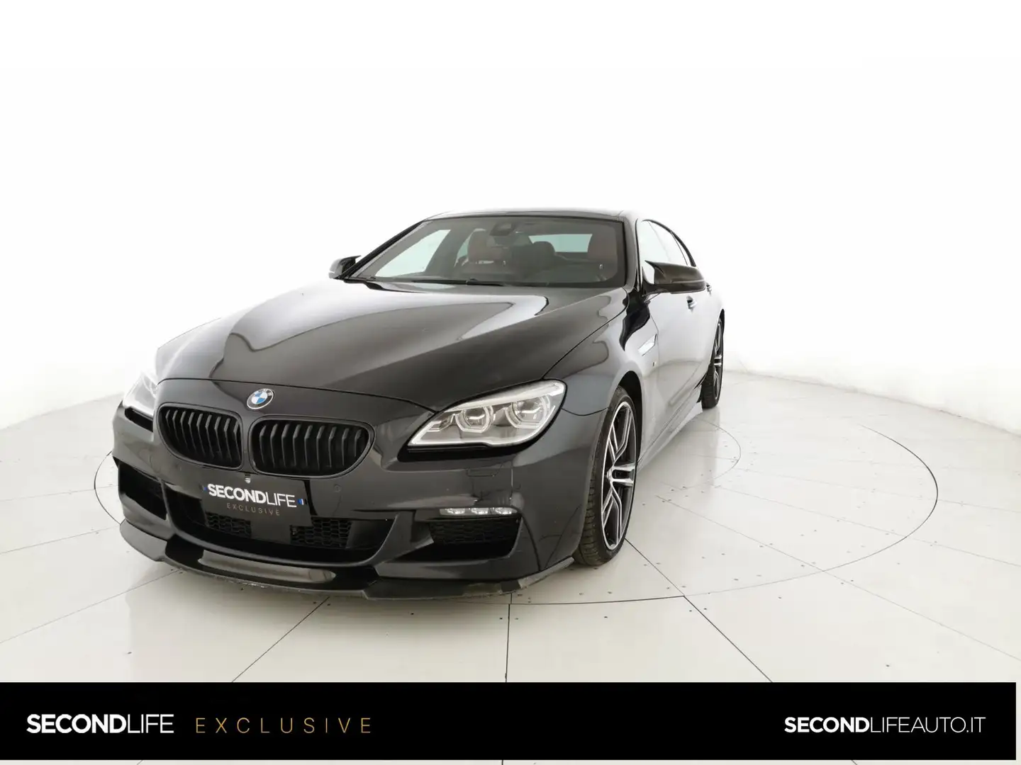 BMW 640 640d Gran Coupe xdrive Msport edition auto Zwart - 1